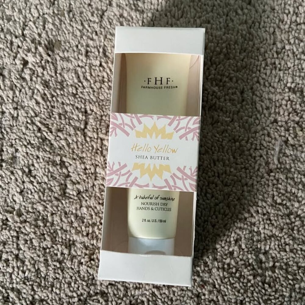 Farmhouse Fresh Hello Yellow Shea Butter Hand Cream 2 oz